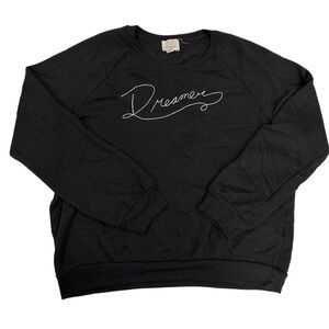 PST Los Angeles by Project Social Tee Black Dreamer Pullover Sweatshirt